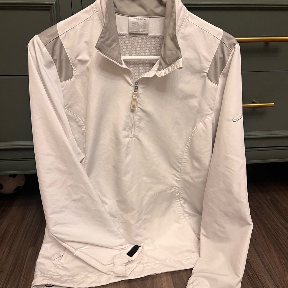 Nike Golf Gray and White Jacket